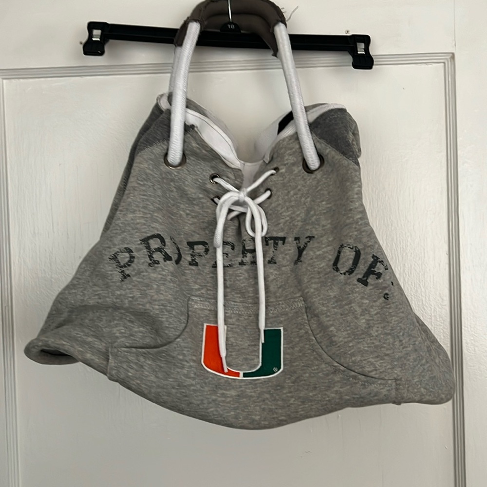 It’s All About The U! 🙌🏻 Miami Hurricanes Sweatshirt Bag by Littlearth